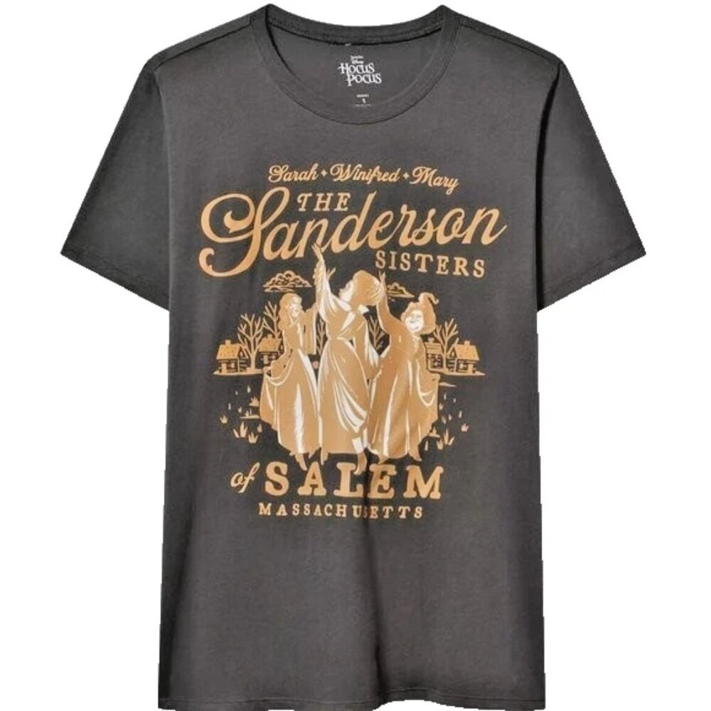 ❤️NWT TORRID HOCUS POCUS DISNEY SALEM MASS COTTON HALLOWEEN TEE TOP PLUS SIZE 2X